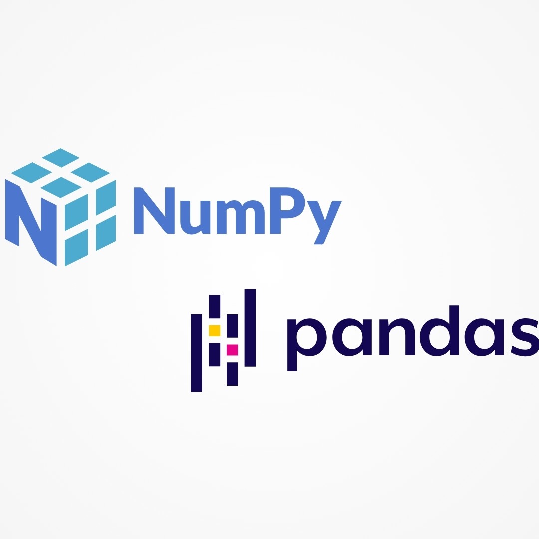 Pandas and NumPy skill logo